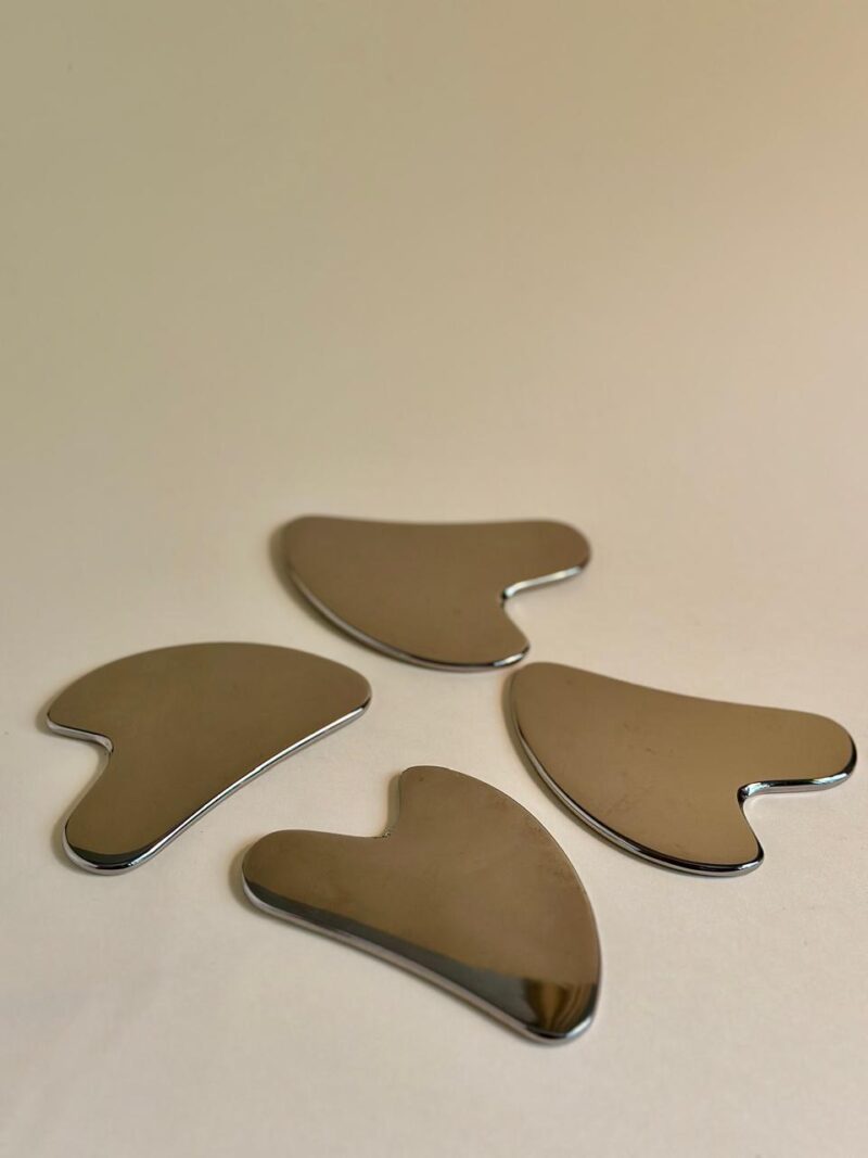 Gua Sha de Acero Inoxidable - Imagen 2