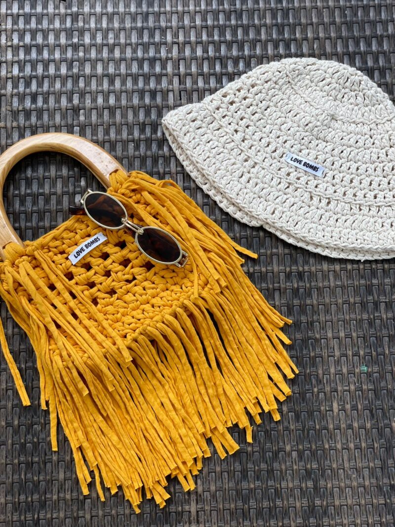 Bolsa Mostaza Mini con Barbitas - Imagen 2