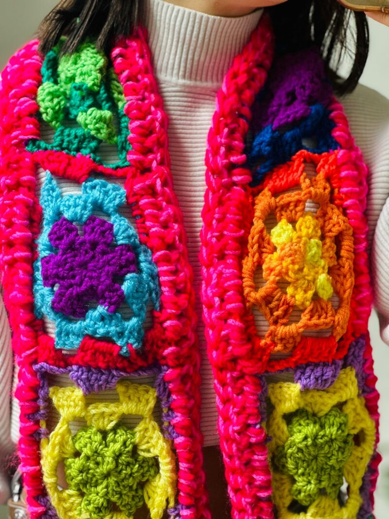 Bufanda de colores - Imagen 5