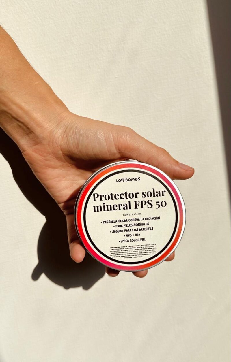 Protector Solar Mineral con Color en Crema - Imagen 3