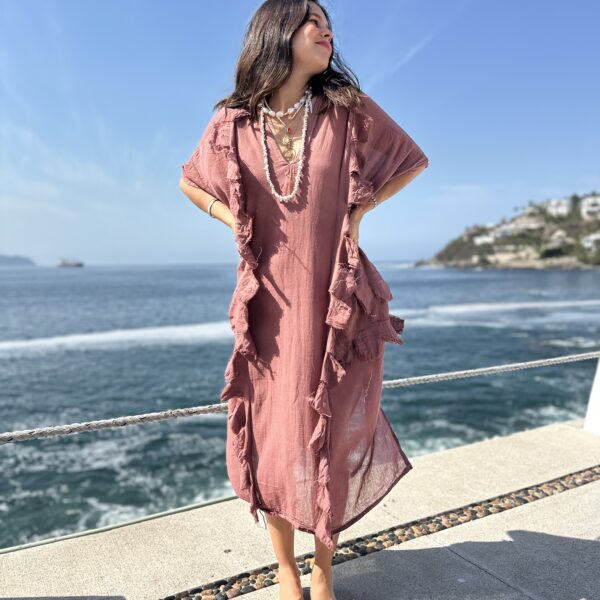 Vestido Diente de León Rosa