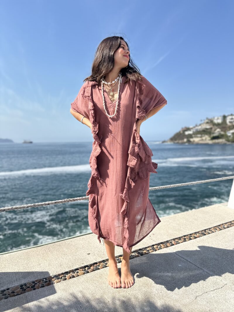 Vestido Diente de León Rosa