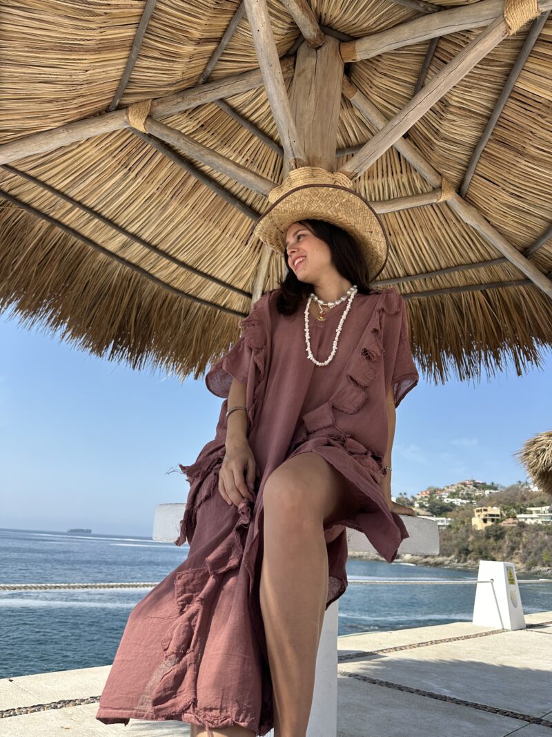 Vestido Diente de León Rosa - Imagen 2