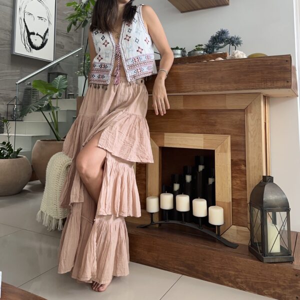 Falda Mar Beige