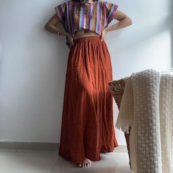 Falda Sol Chedron