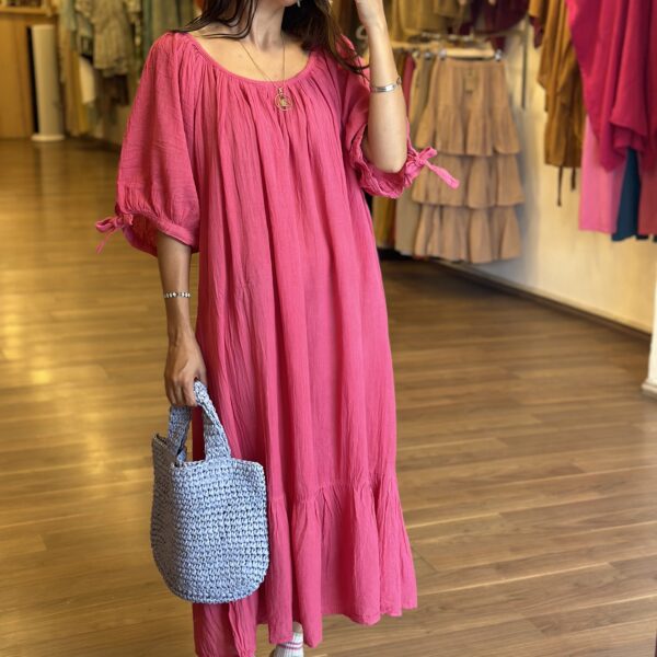 Vestido Afrodita Rosa