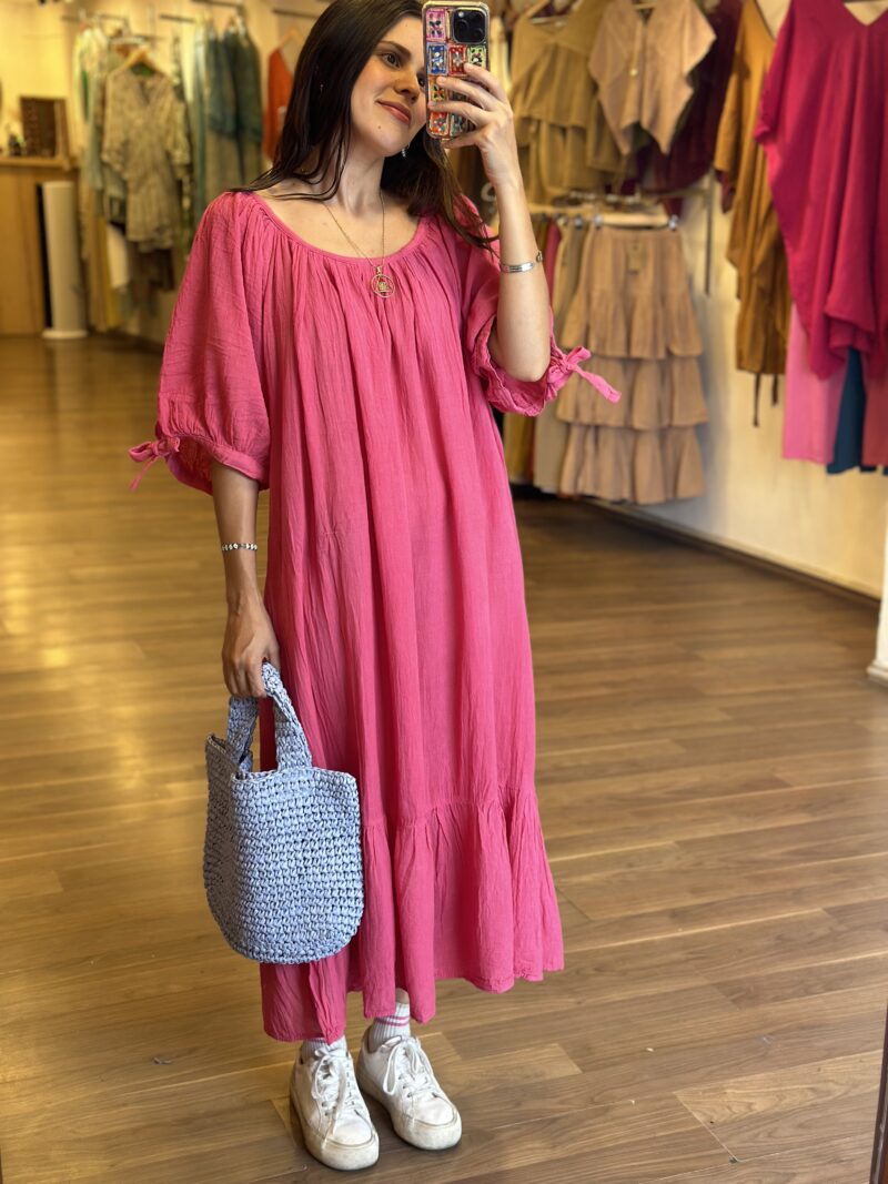 Vestido Afrodita Rosa