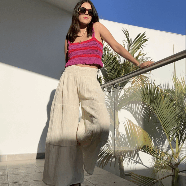 Pantalón Aura Crudo