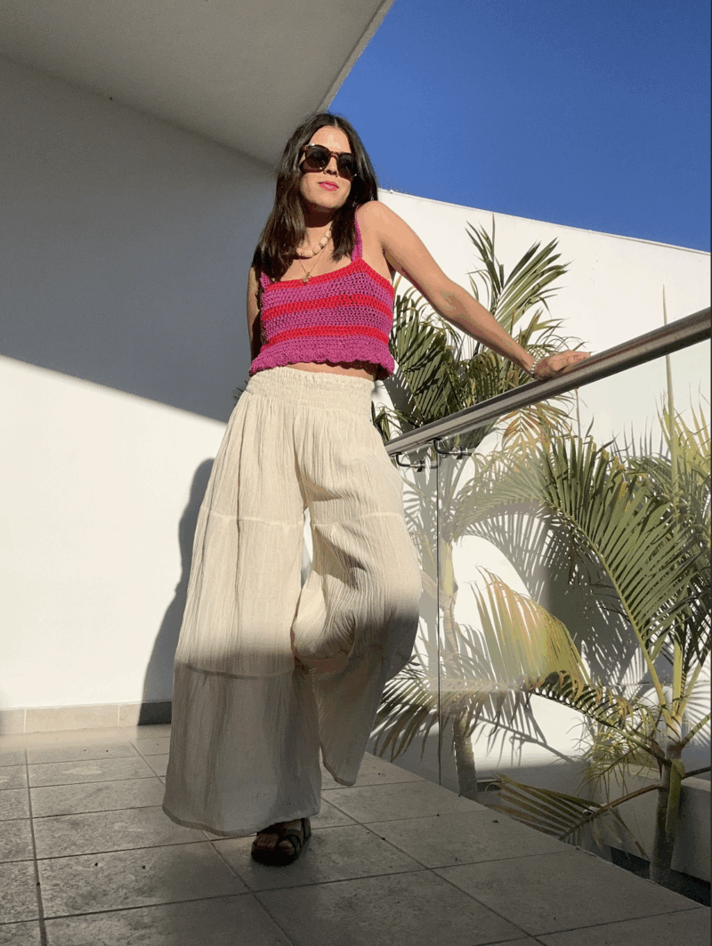 Pantalón Aura Crudo