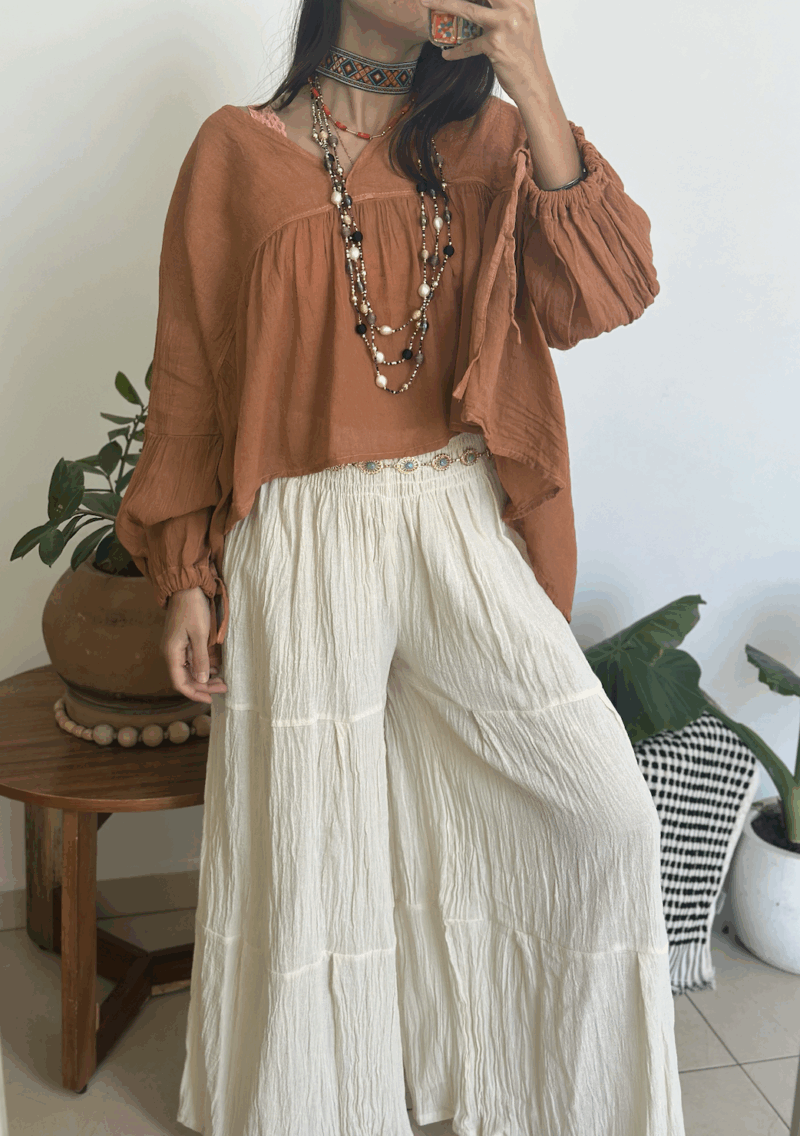Pantalón Aura Crudo - Imagen 2