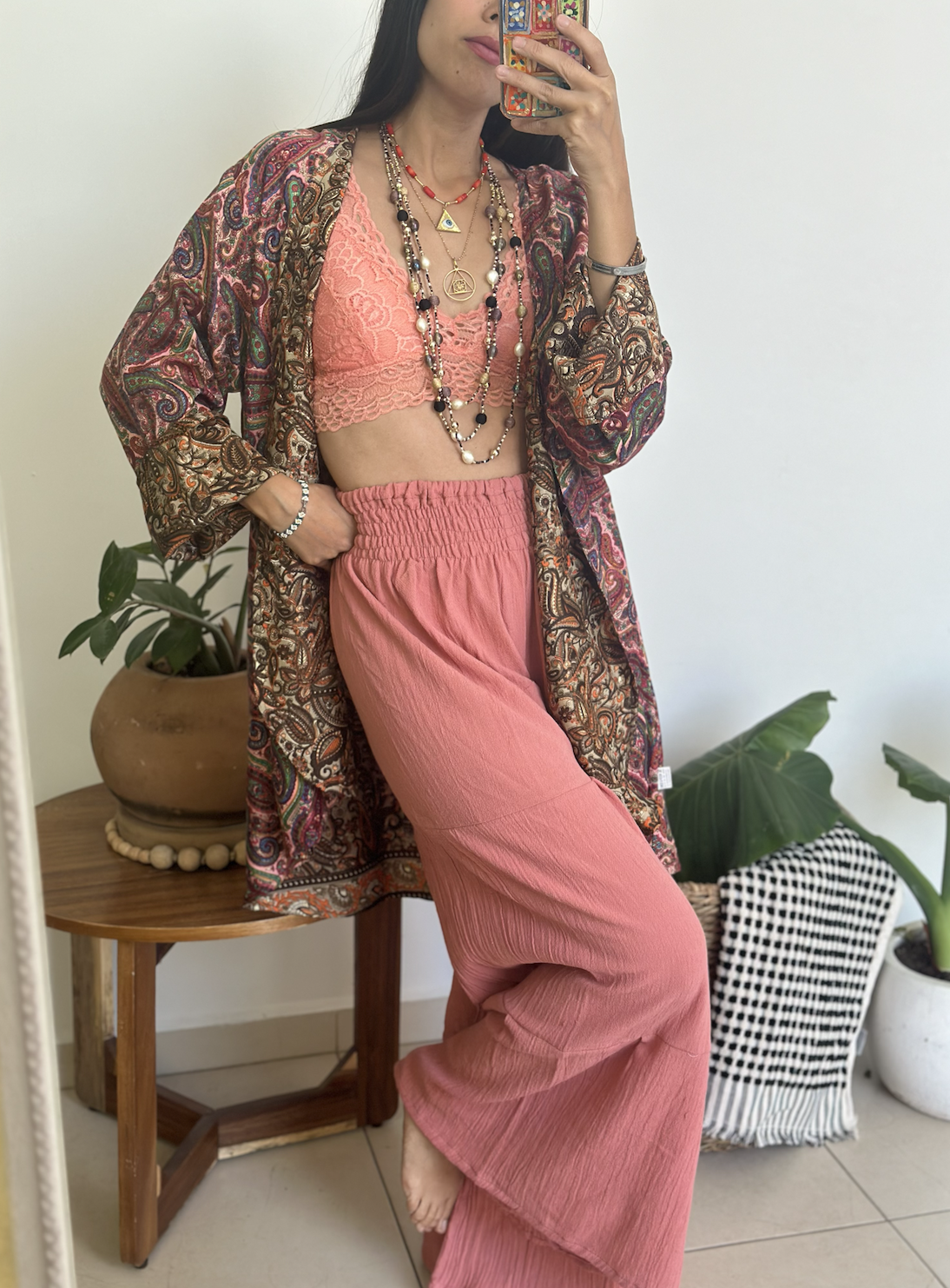 Pantalón Aura Salmon