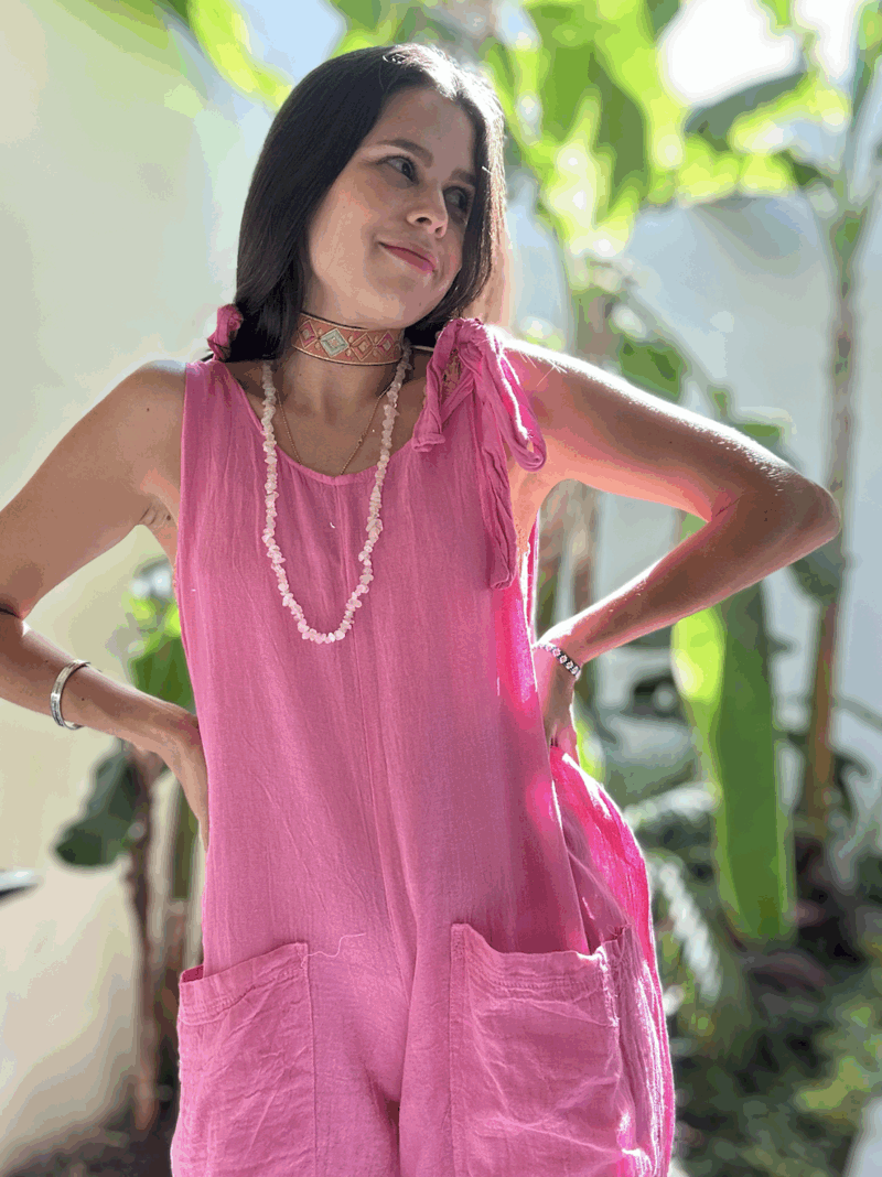 Overol Sayulita Rosa - Imagen 2