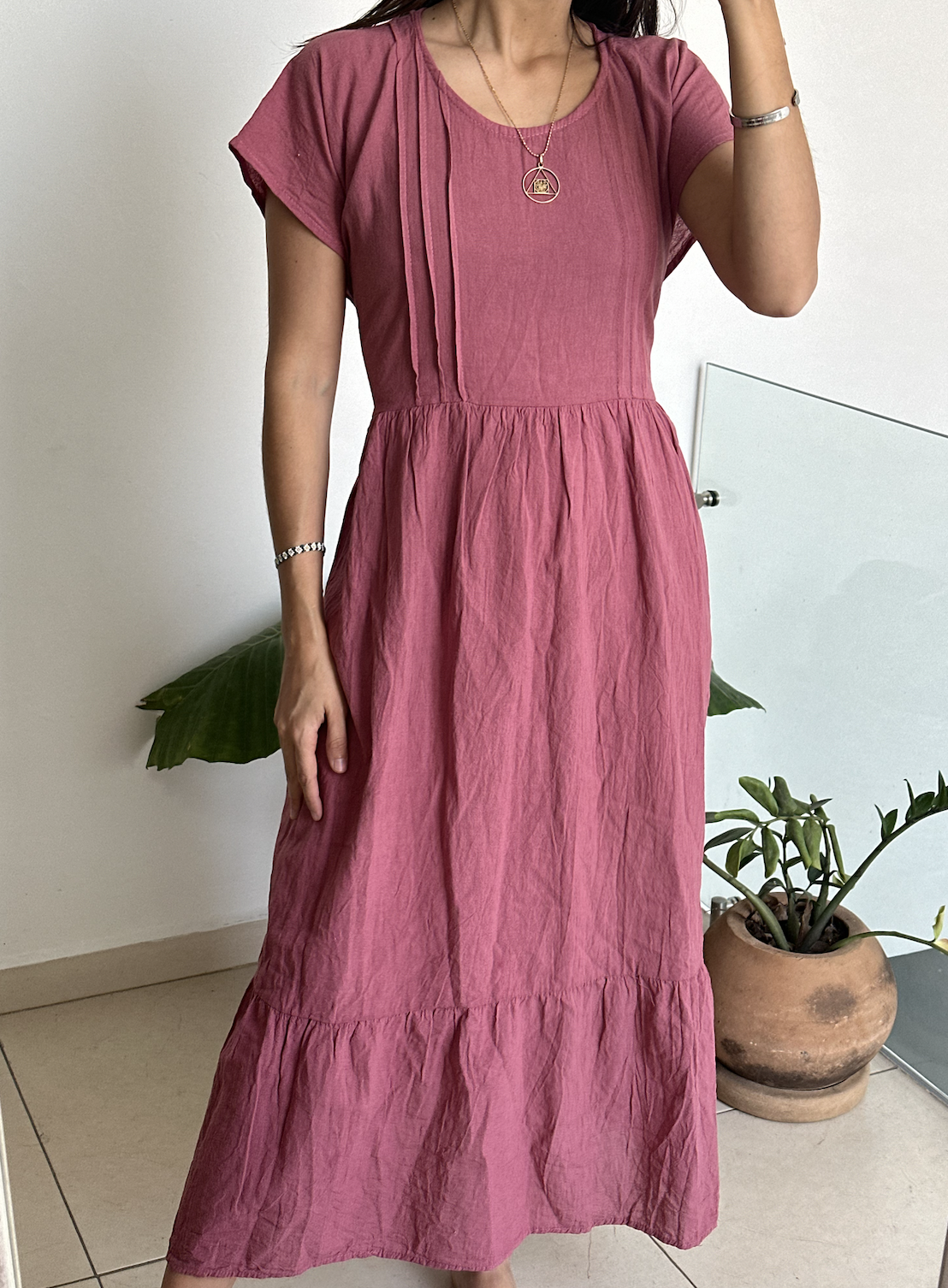 Vestido Orquidea Rosa