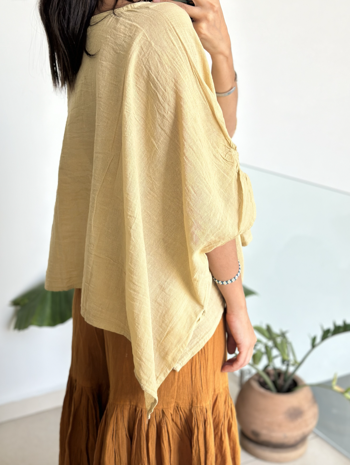 Blusa Arrecife Pistache