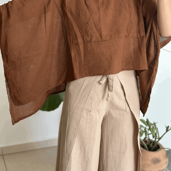 Blusa Arrecife Cafe