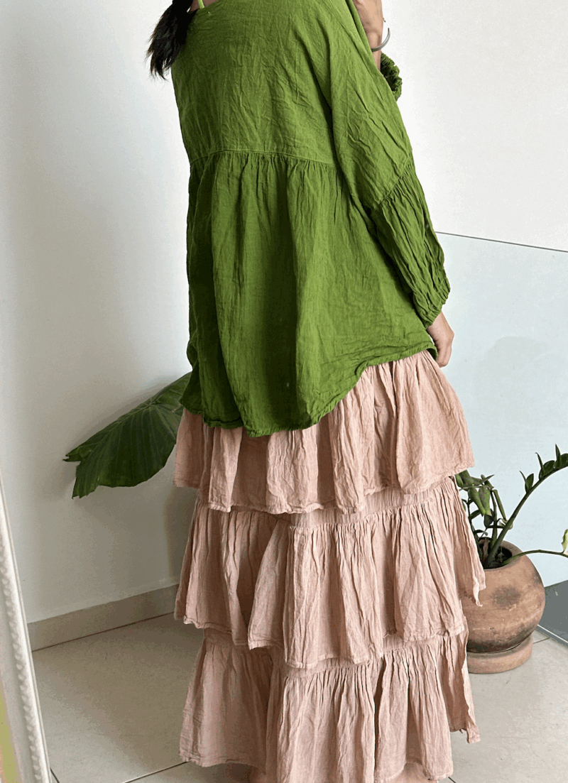Blusa Luciérnaga Verde - Imagen 2