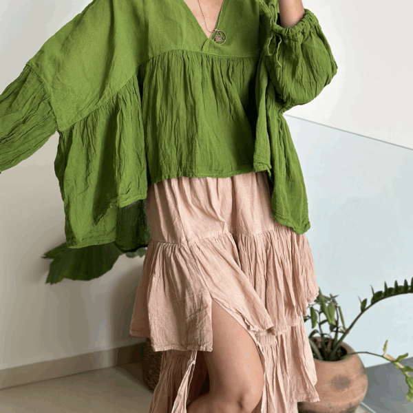 Blusa Luciérnaga Verde
