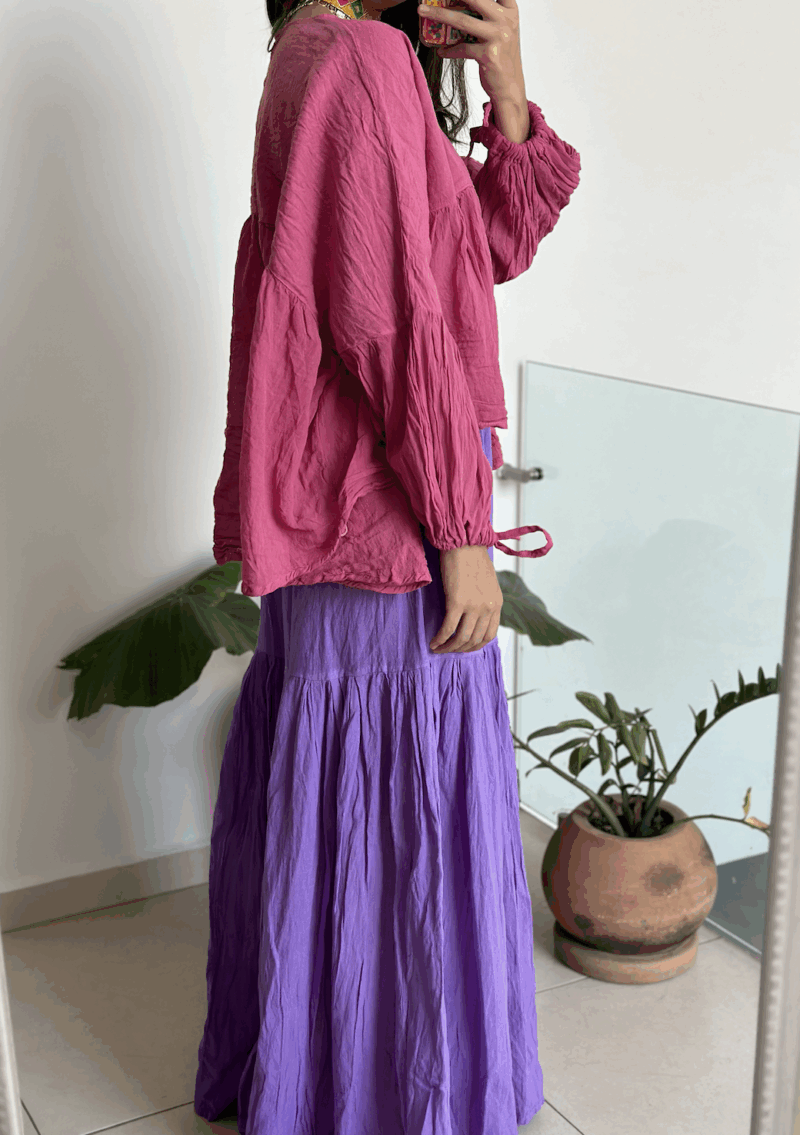 Blusa Luciérnaga Rosa - Imagen 3
