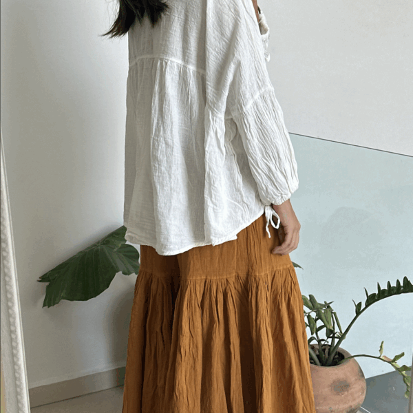 Blusa Luciérnaga Blanca