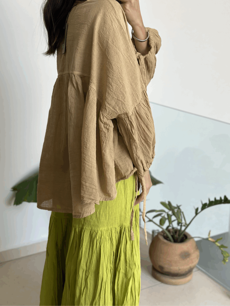Blusa Luciérnaga Pistache - Imagen 2
