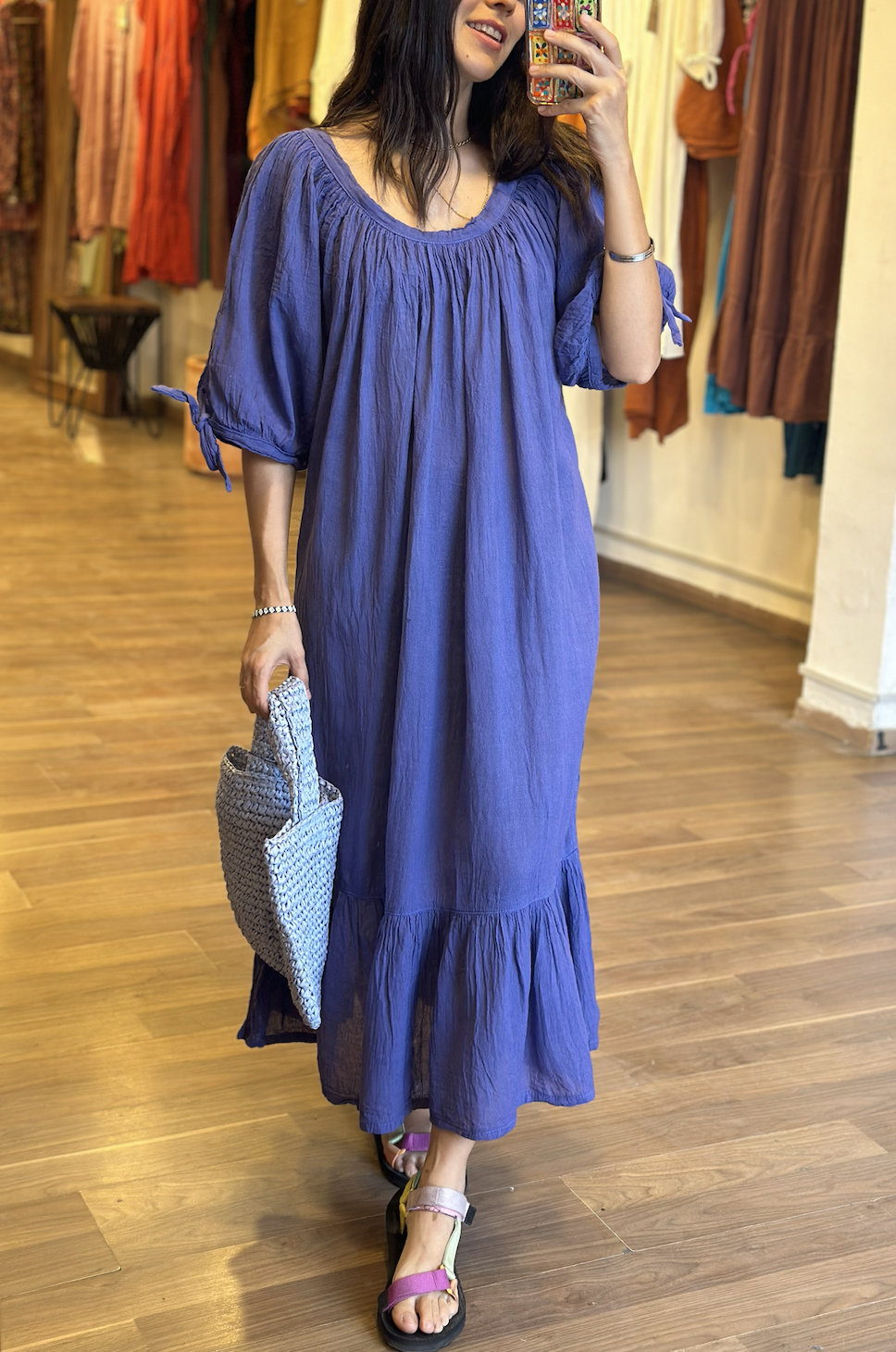 Vestido Afrodita Morado