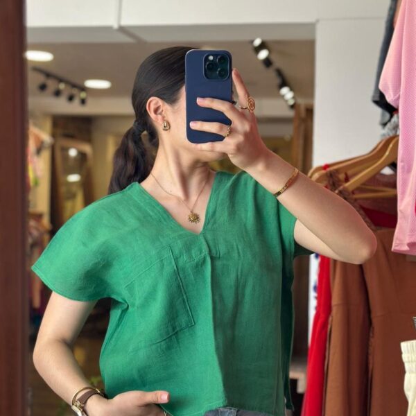 Blusa Miel Verde