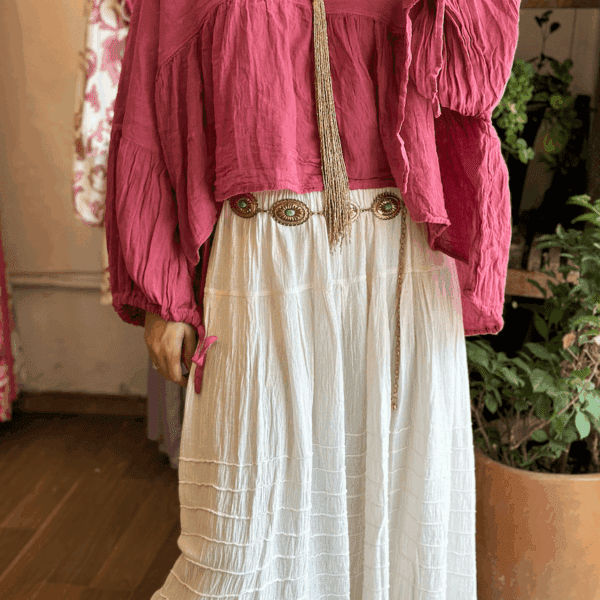 Blusa Luciérnaga Rosa Quemado
