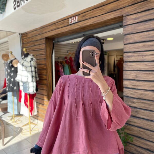 Blusa Perla Rosa