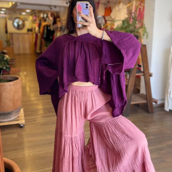Pantalon Sagitario Rosa Claro