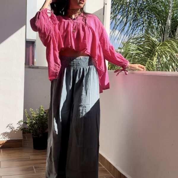 Pantalon Aura Azul Cielo