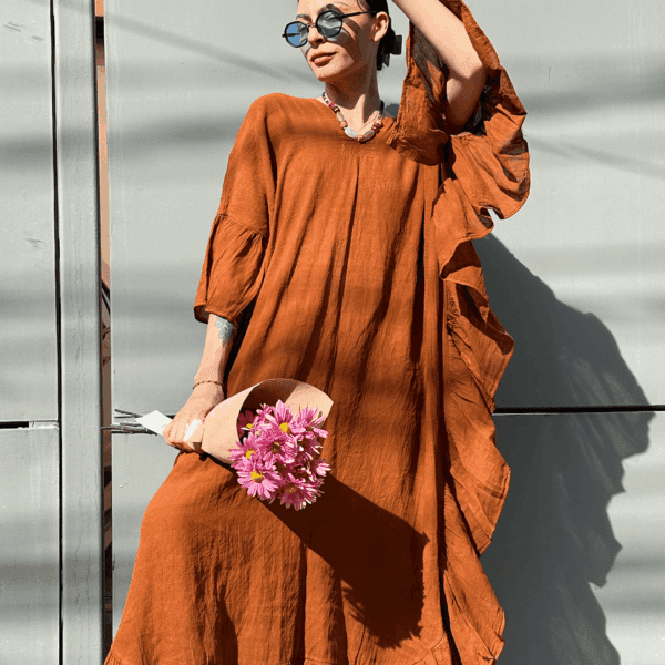 Vestido Himalaya Ladrillo