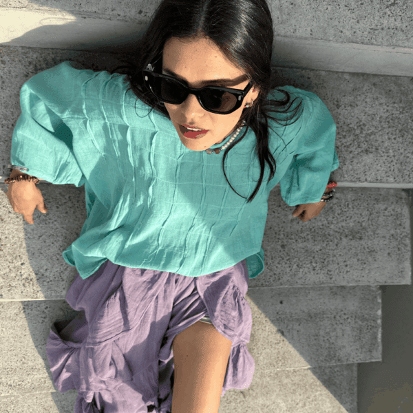 Blusa Perla Menta