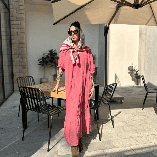 Vestido Afrodita Rosa
