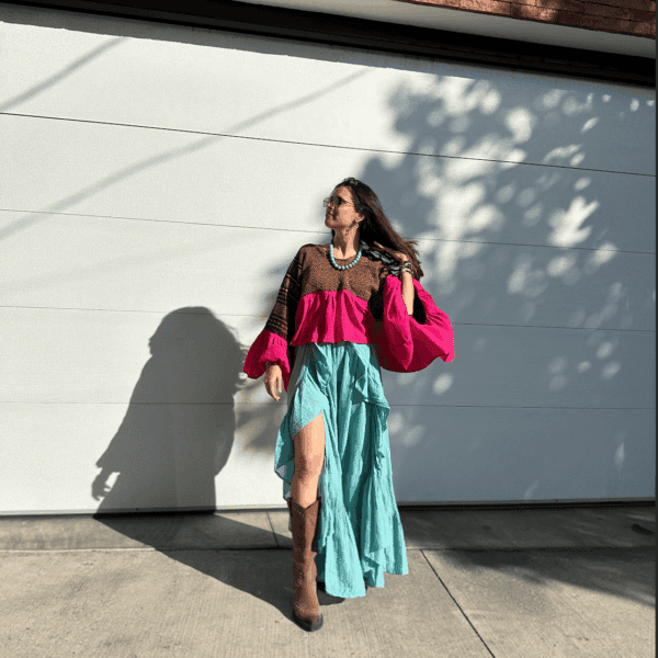 Blusa Cualli Fucsia