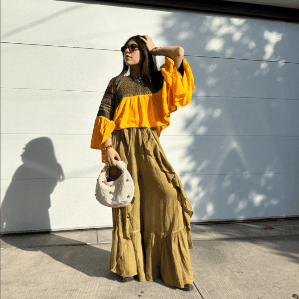 Blusa Cualli Amarilla