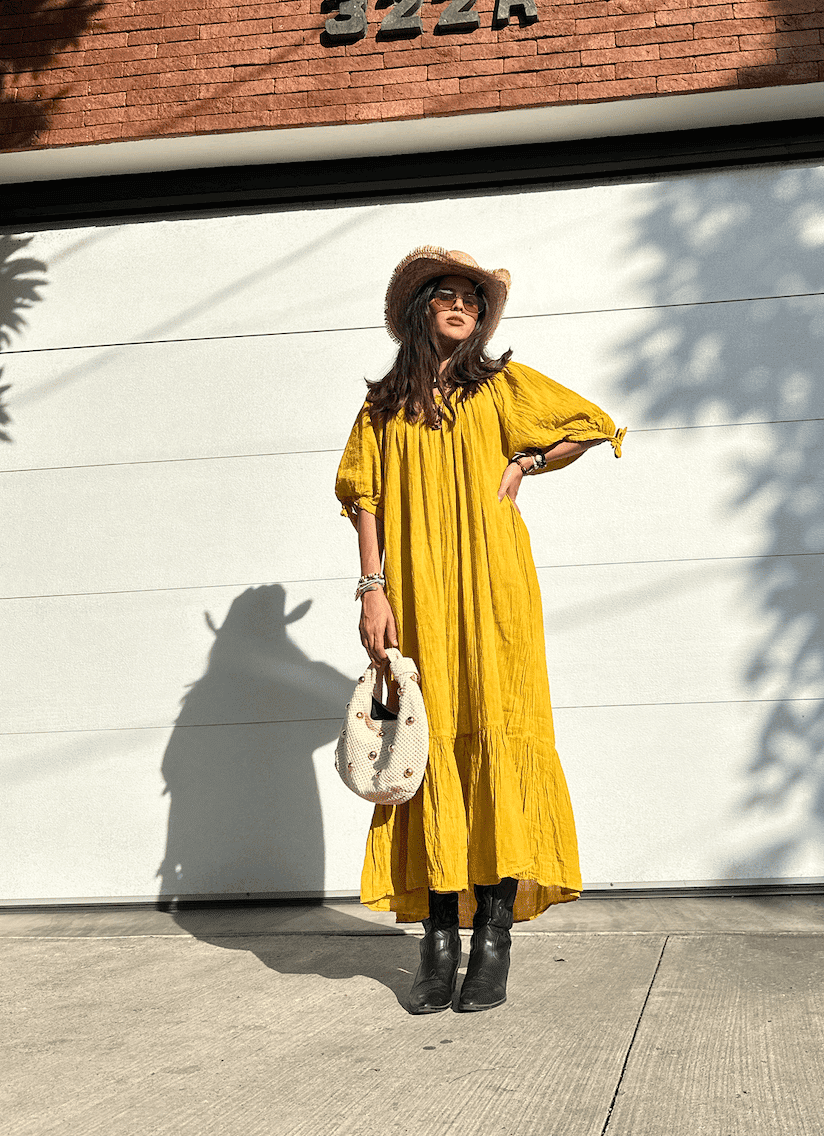 Vestido Afrodita Amarillo
