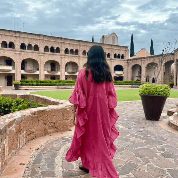 Vestido Himalaya Rosa Fresa