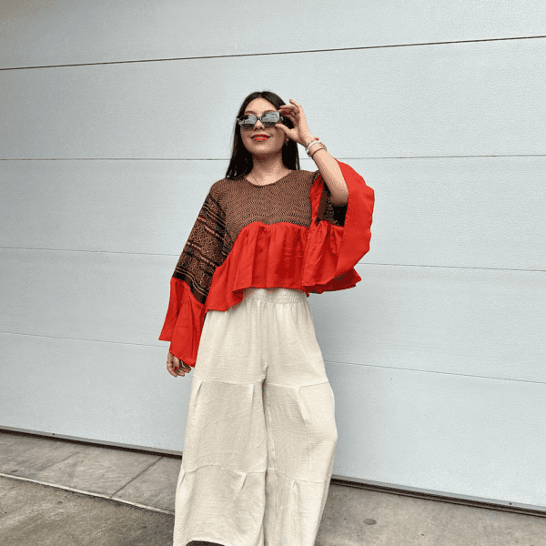 Blusa Cualli Naranja
