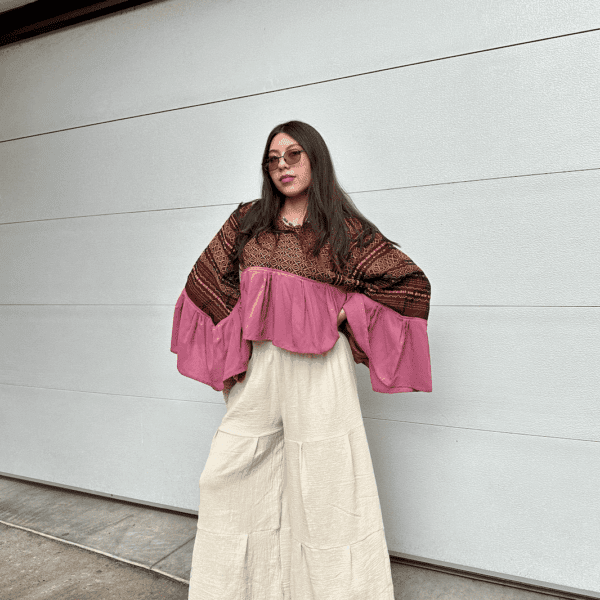 Blusa Cualli Rosa Palo