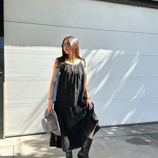 Vestido Grecia Negro