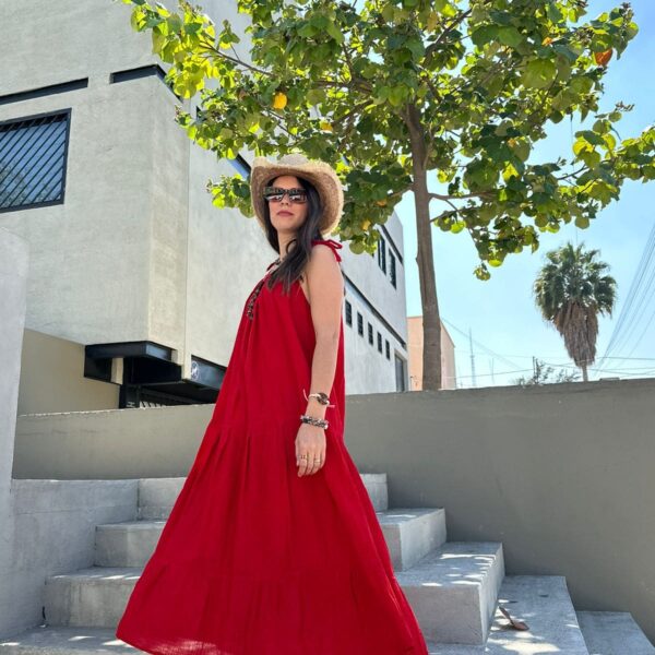 Vestido Grecia Rojo