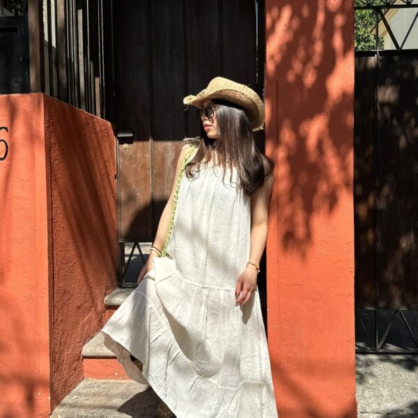 Vestido Grecia Crudo