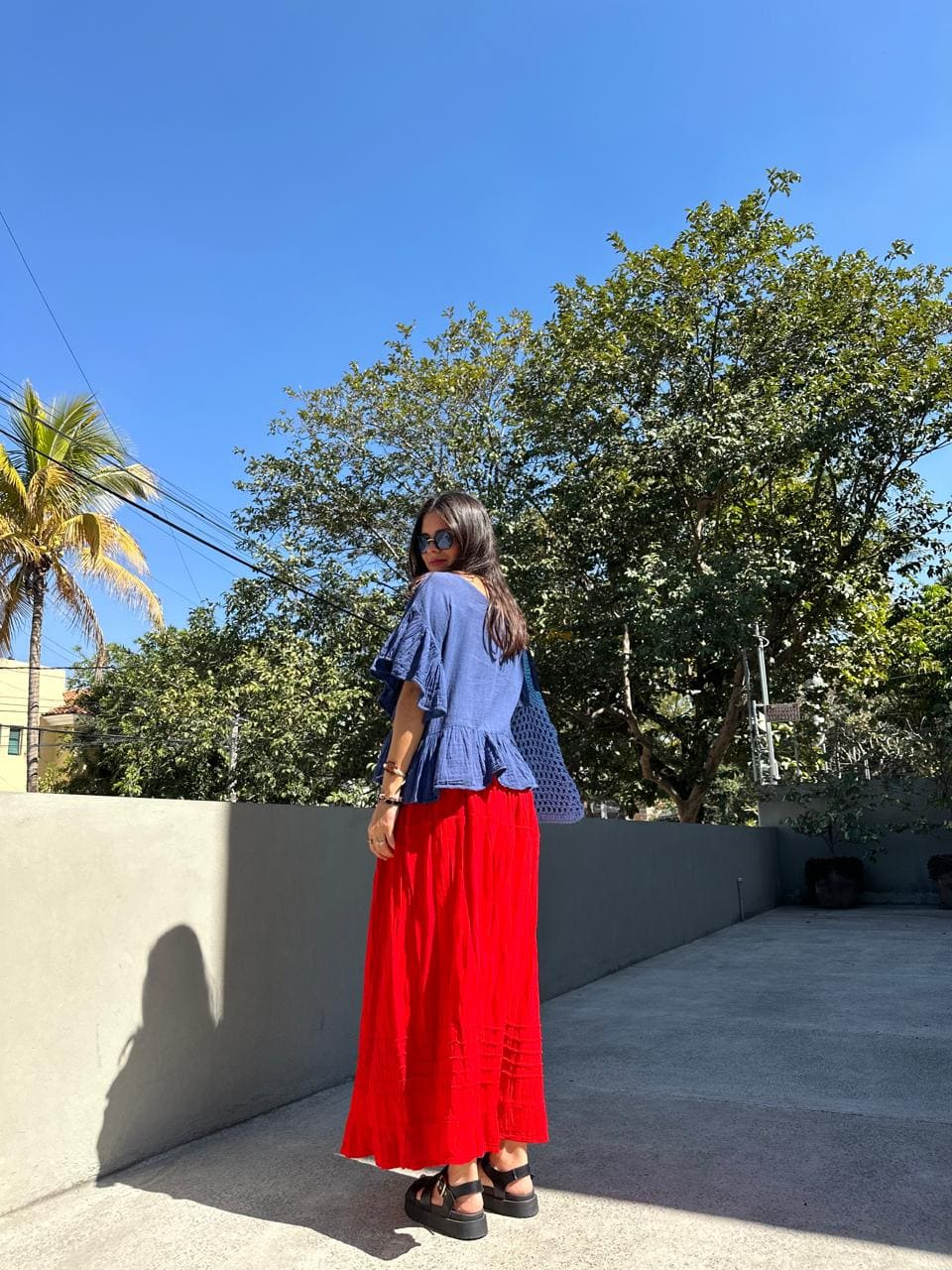 Falda Sol Roja - Imagen 3