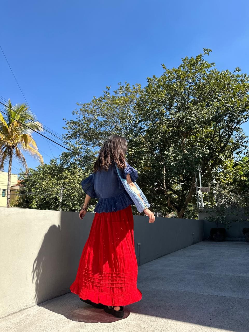 Falda Sol Roja - Imagen 2