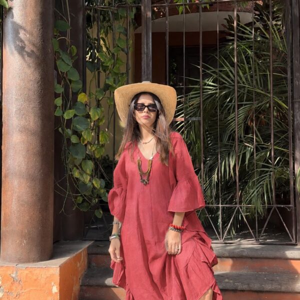Vestido Himalaya Rosa