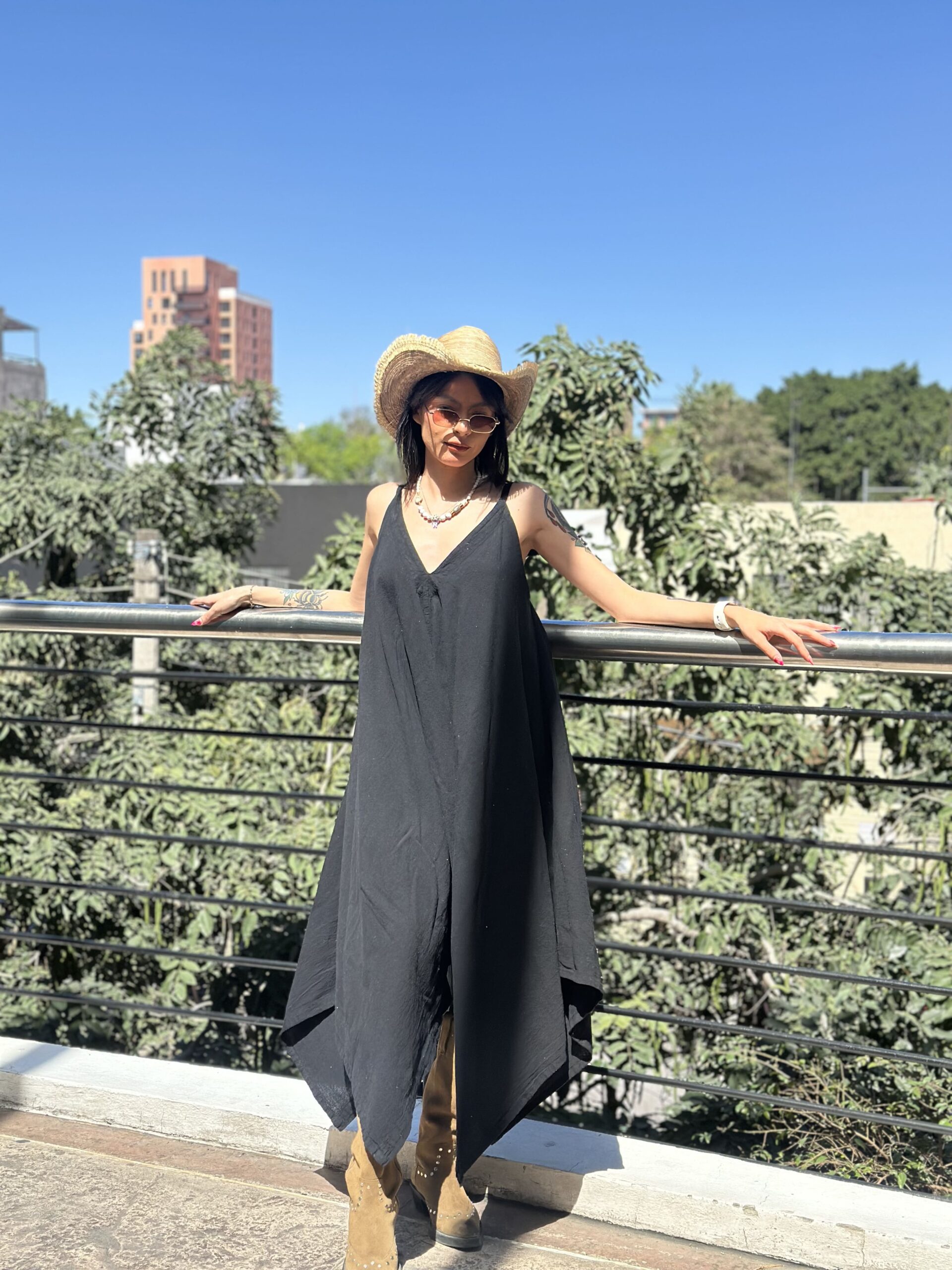 Vestido Iris Negro - Imagen 4