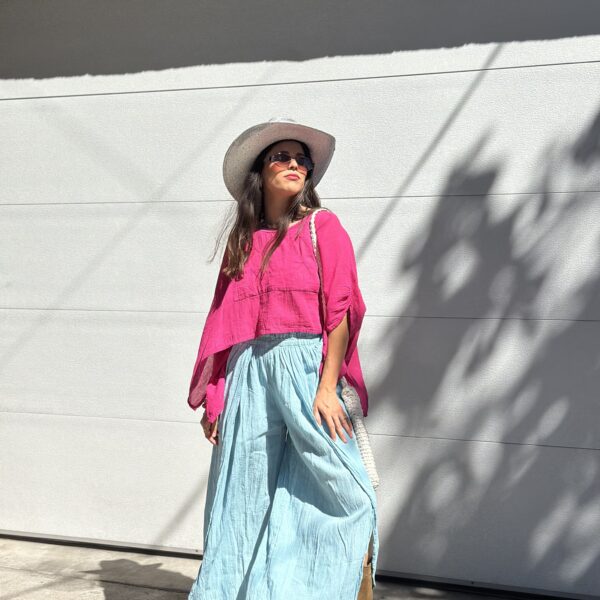 Pantalon Cuarzo Azul Cielo