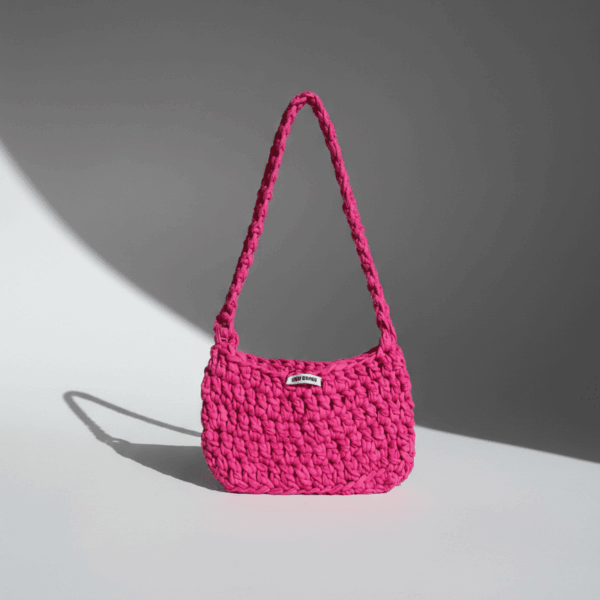 Bolsa Crochet Fucsia