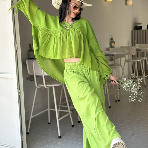 Blusa Luciérnaga Verde