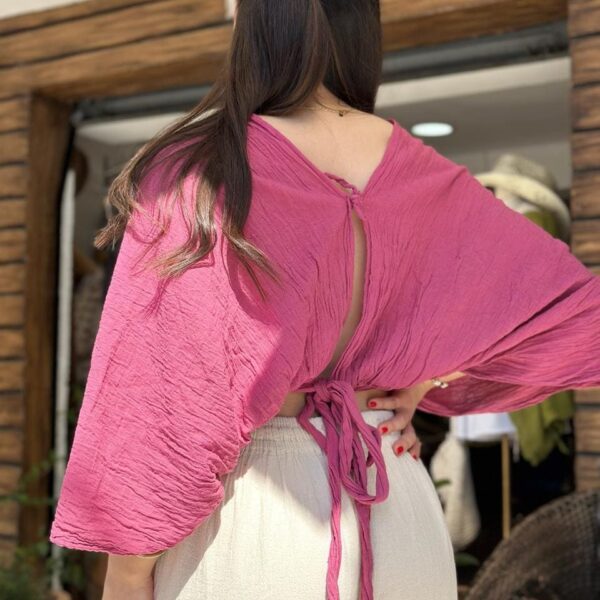Blusa Amey Rosa Quemado